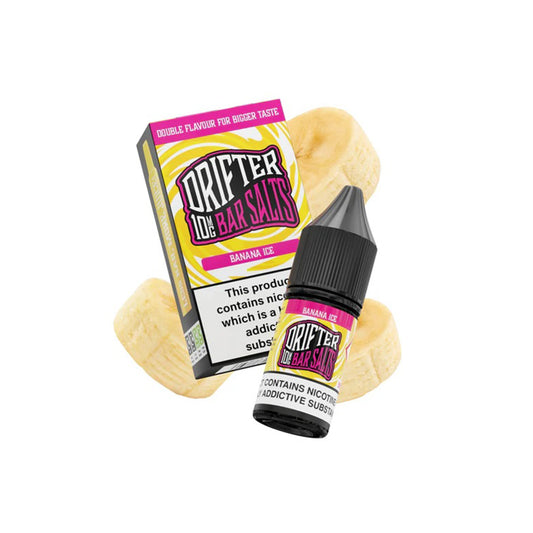 DRIFTER Banana Ice 10ml Bar Salts