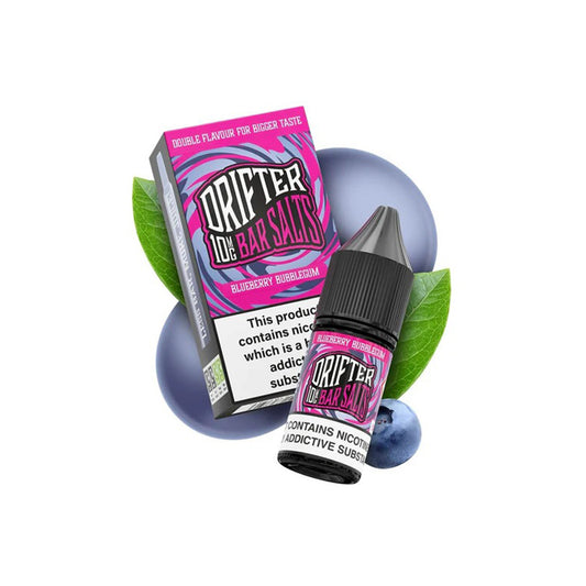 DRIFTER Blueberry Bubblegum 10ml Bar Salts