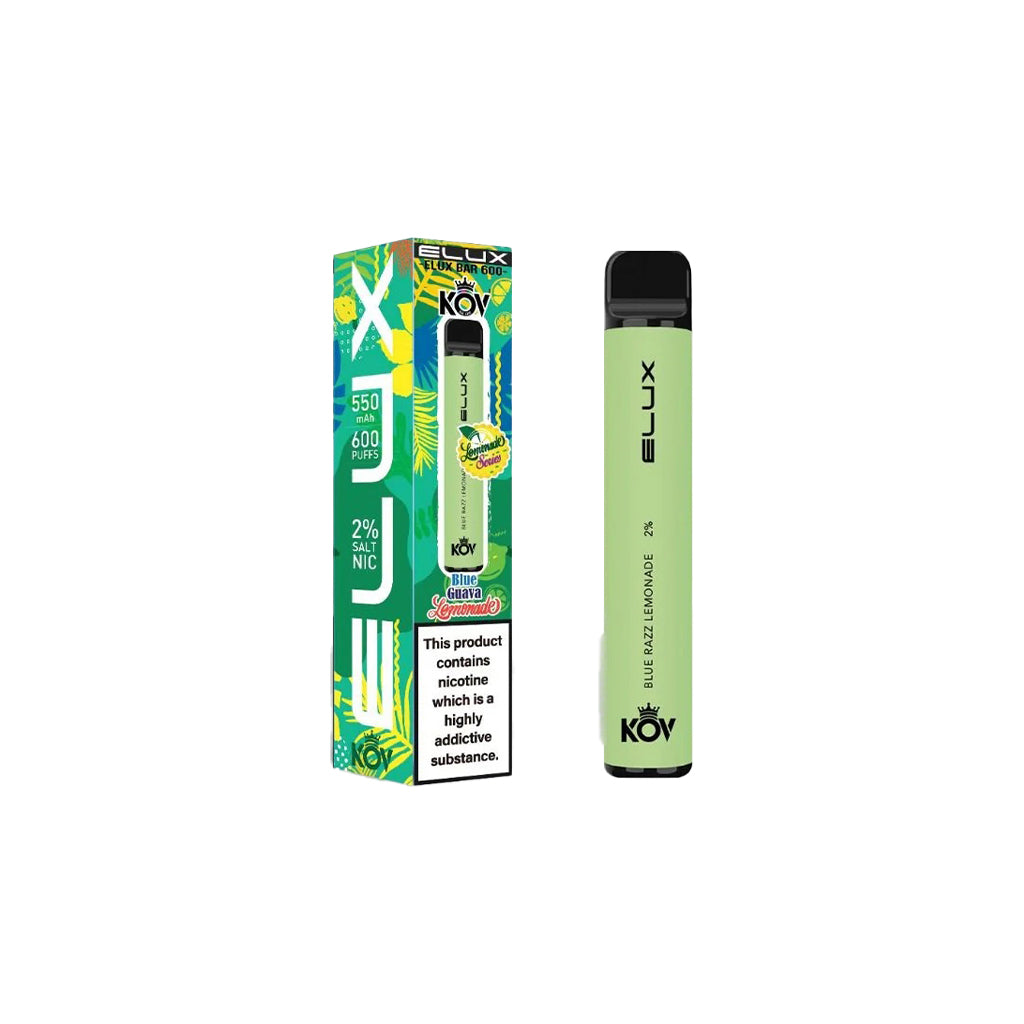 Elux Kov Blue Razz Lemonade Disposable Vape