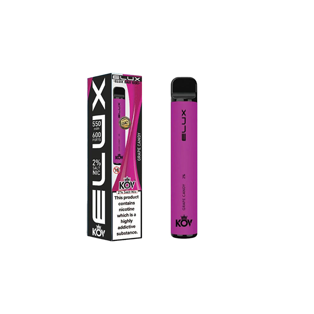 Elux Kov Legacy Grape Candy Disposable Vape