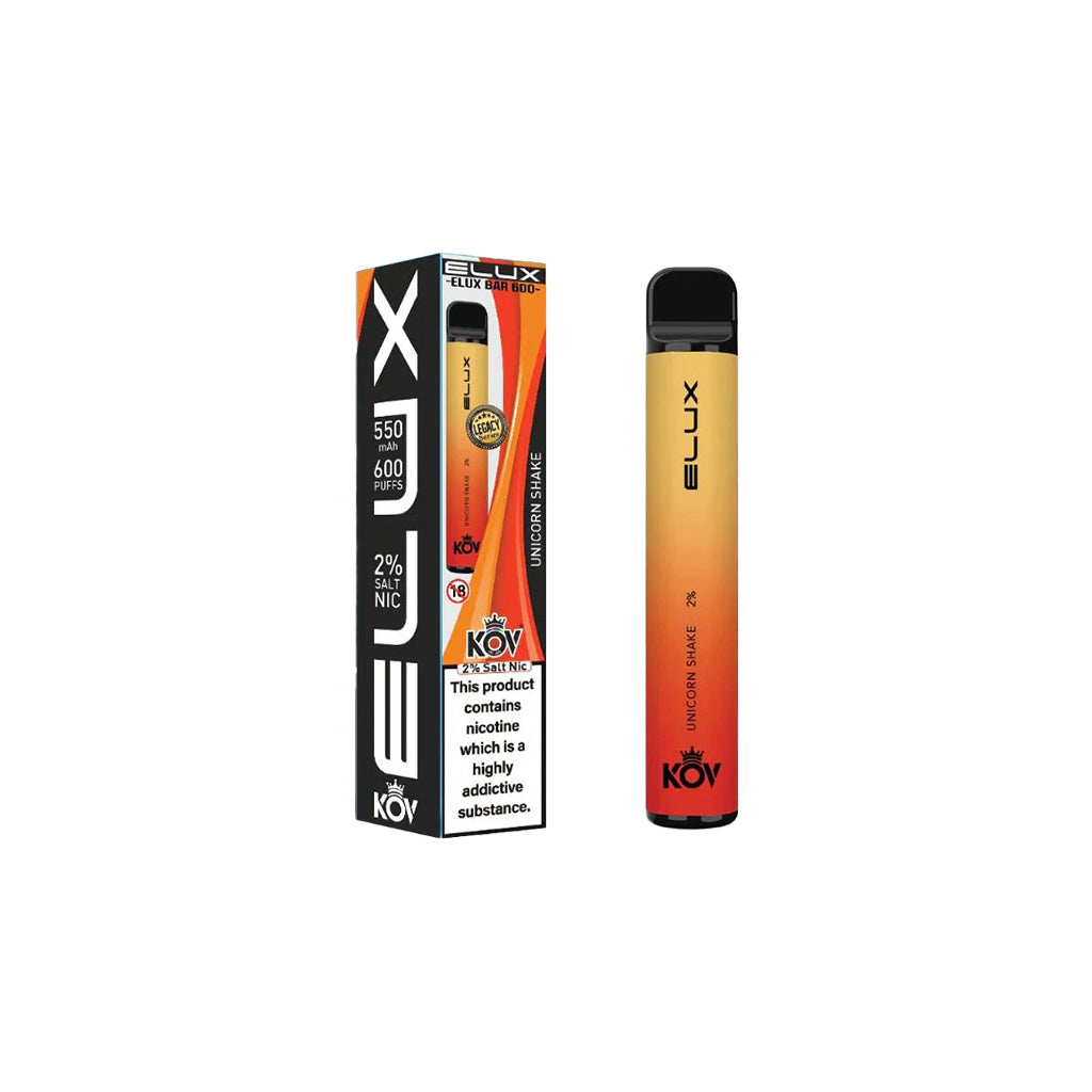 Elux Kov Legacy Unicorn Shake Disposable Vape