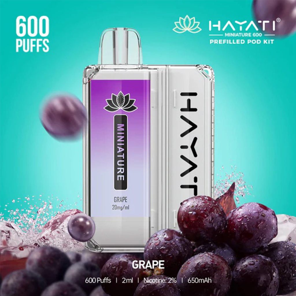 HAYATI Miniature Grape 600 Pod Kit