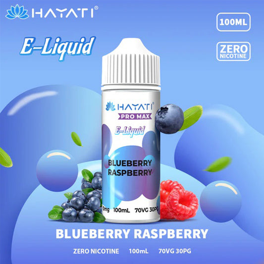 HAYATI Pro Blueberry Raspberry E-Liquid 70VG 30PG