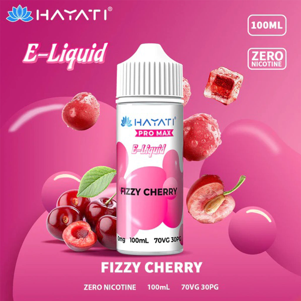 HAYATI Pro Fizzy Cherry E-Liquid 70VG 30PG