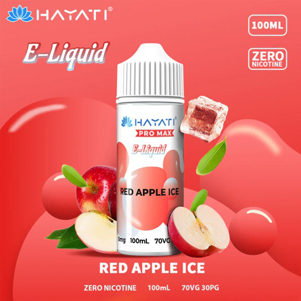 HAYATI Pro Red Apple Ice  E-Liquid 70VG 30PG