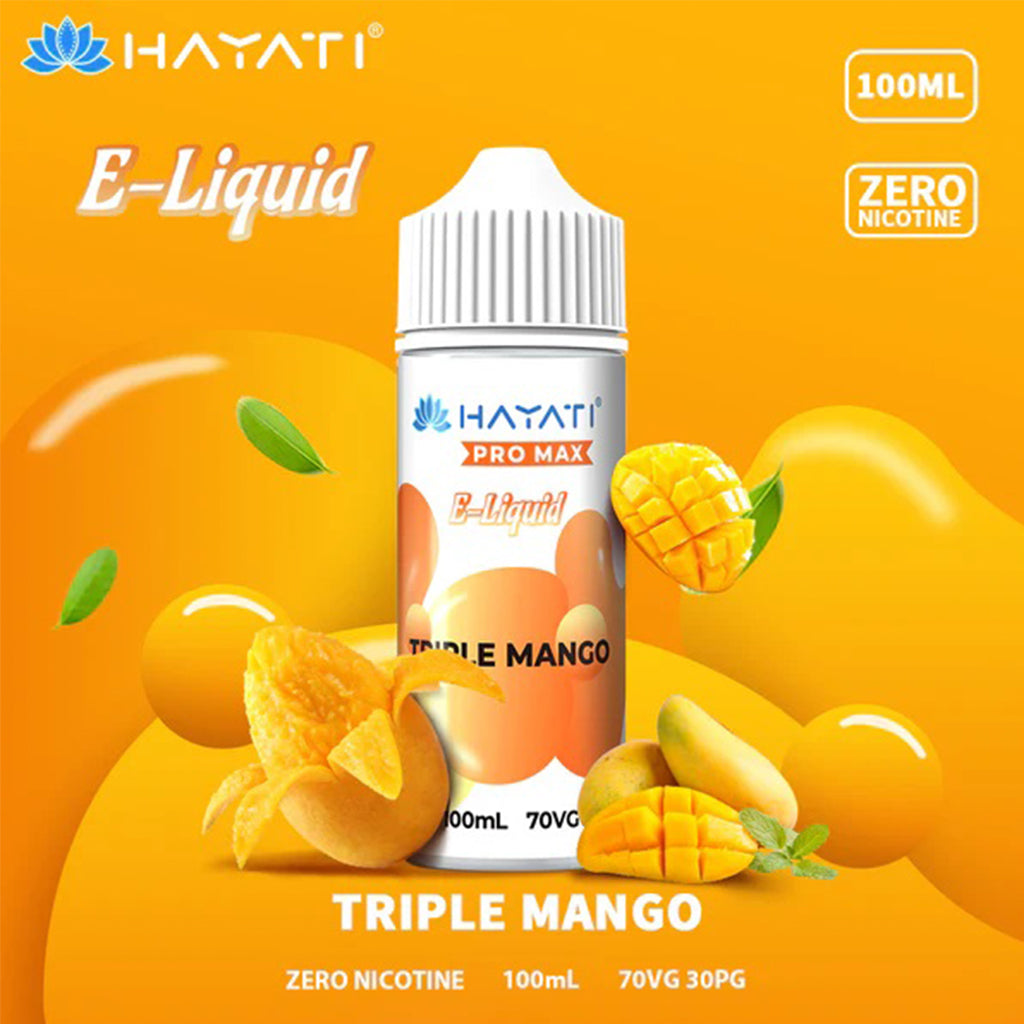 HAYATI Pro Triple Mango E-Liquid 70VG 30PG