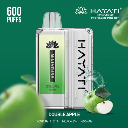 Hayati Miniature Double Apple 600 Pod Kit