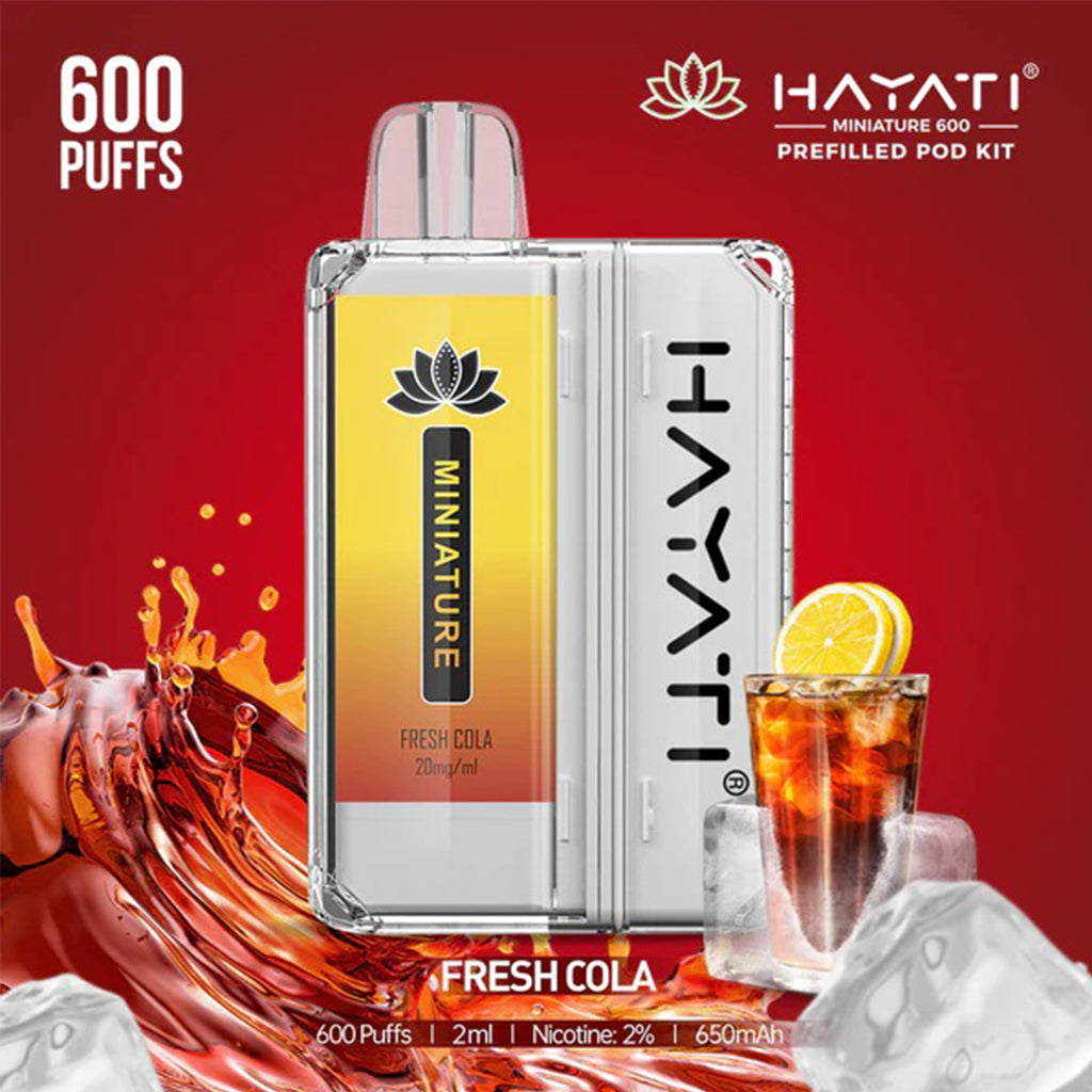 Hayati Miniature Fresh Cola 600 Pod Kit