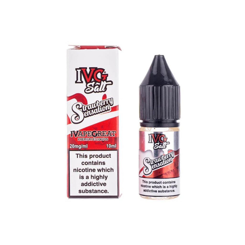 IVG Nic Salt Strawberry Sensation 10ml