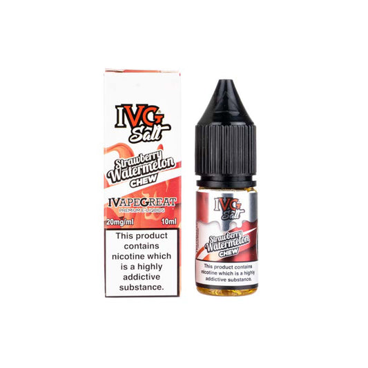 IVG Nic Salt Strawberry Watermelon Chew 10ml