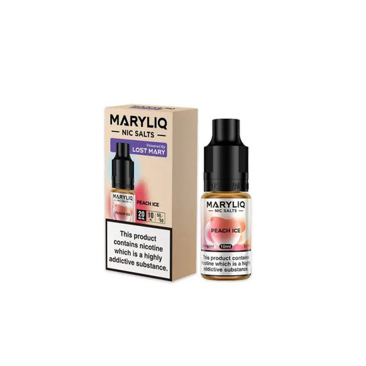 LOST MARY MARYLIQ Peach Ice 10ml Nic Salt