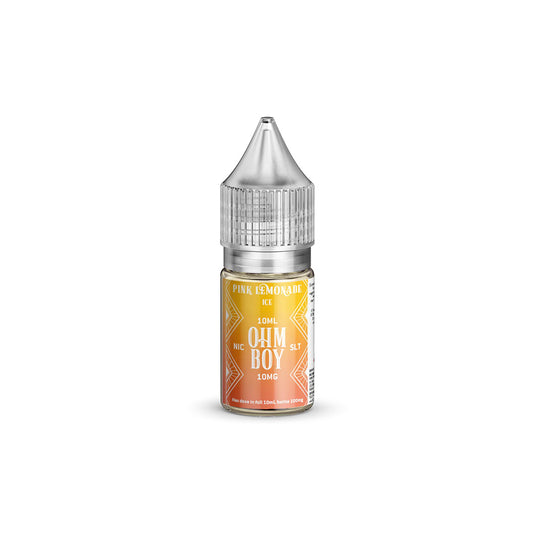 OHM BOY Pink Lemonade Ice Nic Salt Bar Edition 10ml