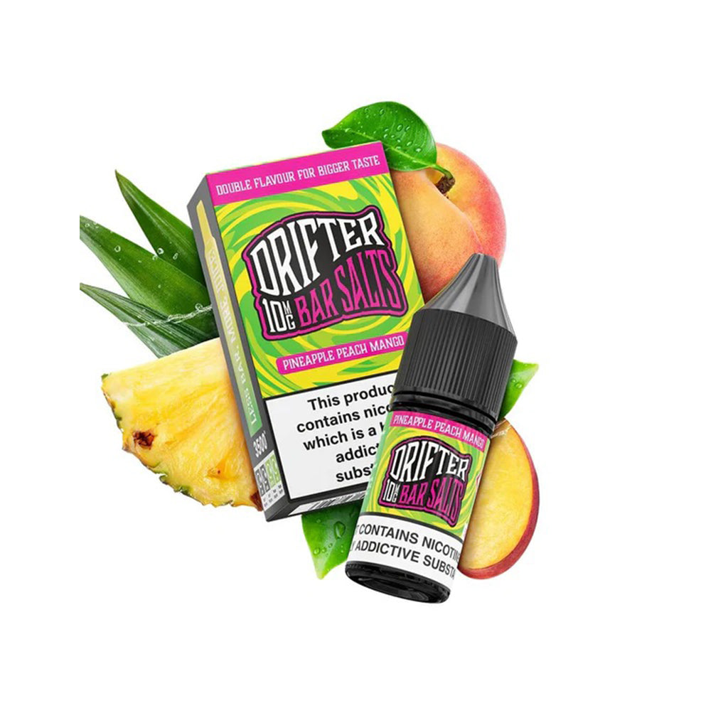 DRIFTER Pineapple Peach Mango 10ml Bar Salts