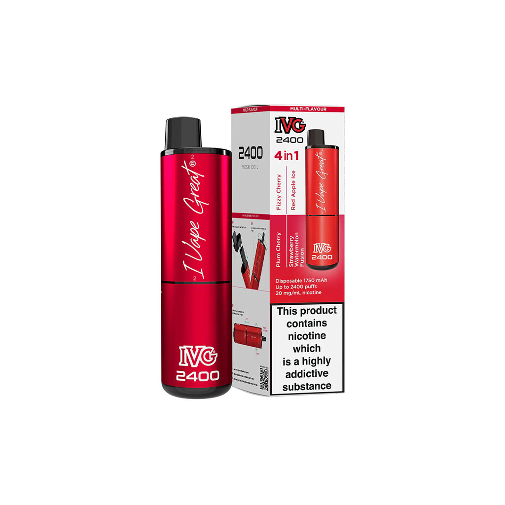 Red Edition IVG 2400 Disposable Device