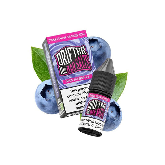 DRIFTER Sweet Blueberry Ice 10ml Bar Salts