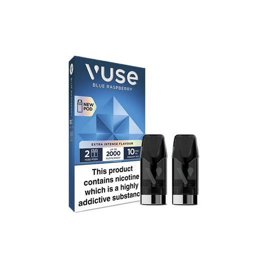 VUSE Blue Raspberry Extra Intense Flavour Pods