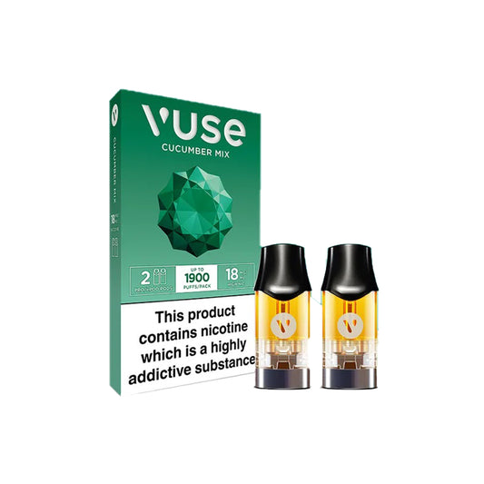 VUSE Pro Cucumber Mix Nic Salts E-Liquid Pods