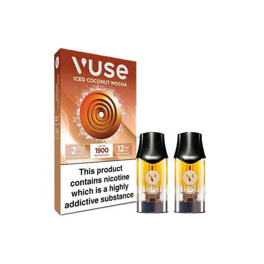 VUSE Pro Iced Coconut Mocha Nic Salts E-Liquid Pods