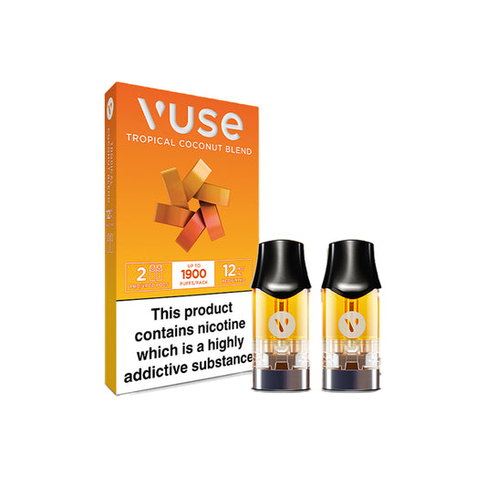 VUSE Pro Tropical Coconut Blend Nic Salts E-Liquid Pods