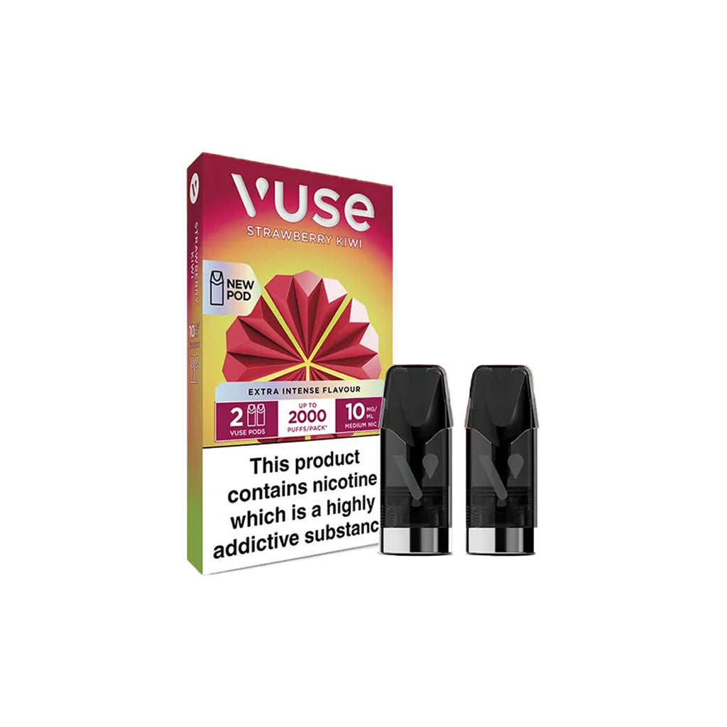 VUSE Strawberry Kiwi Extra Intense Flavour Pods