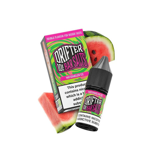 DRIFTER Watermelon Ice 10ml Bar Salts