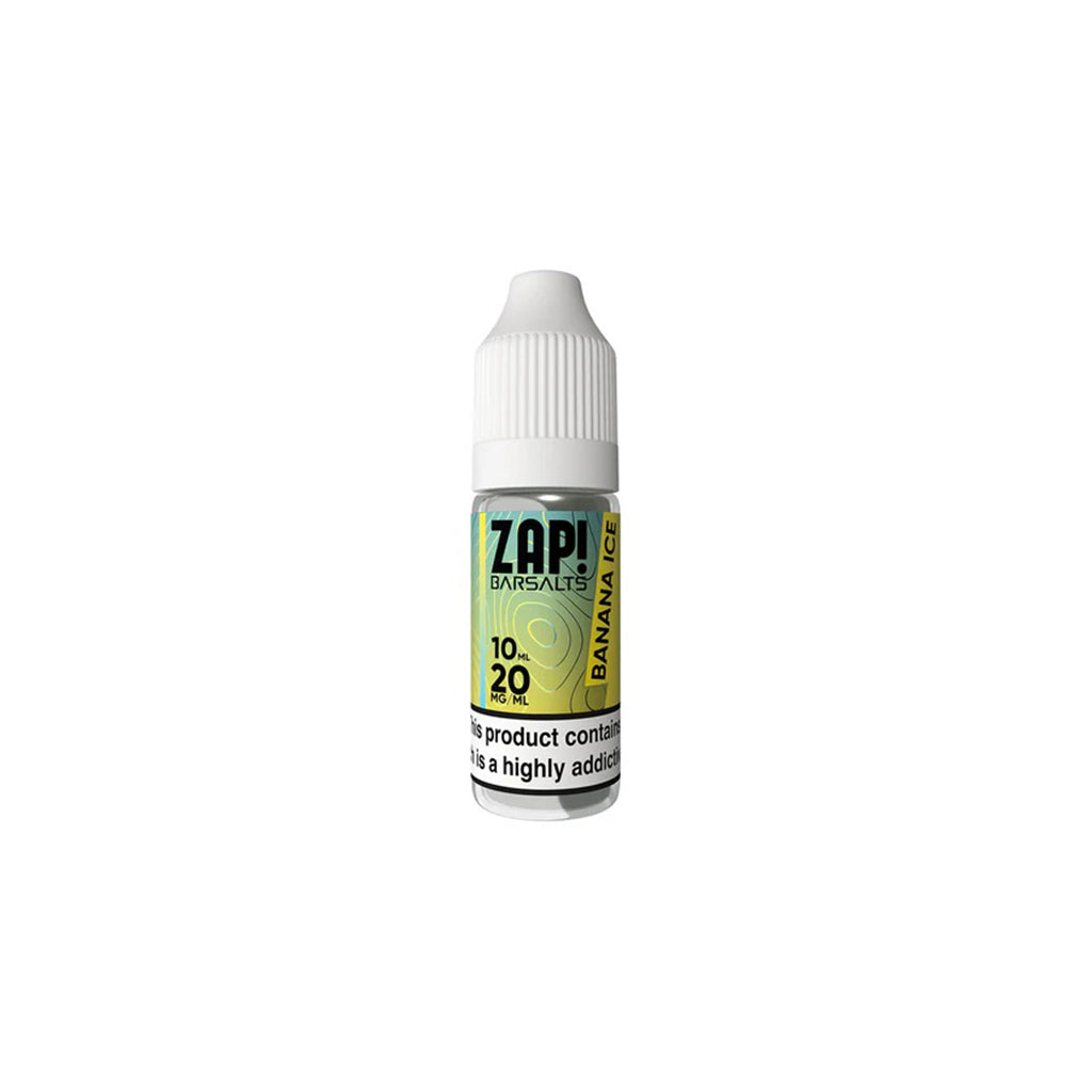 ZAP BAR SALT Banana Ice 10ml Nic Salt 50/50