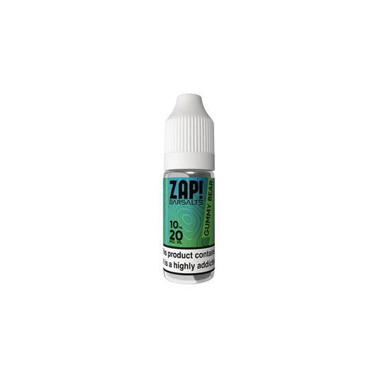 ZAP BAR SALT Gummy Bear 10ml Nic Salt 50/50