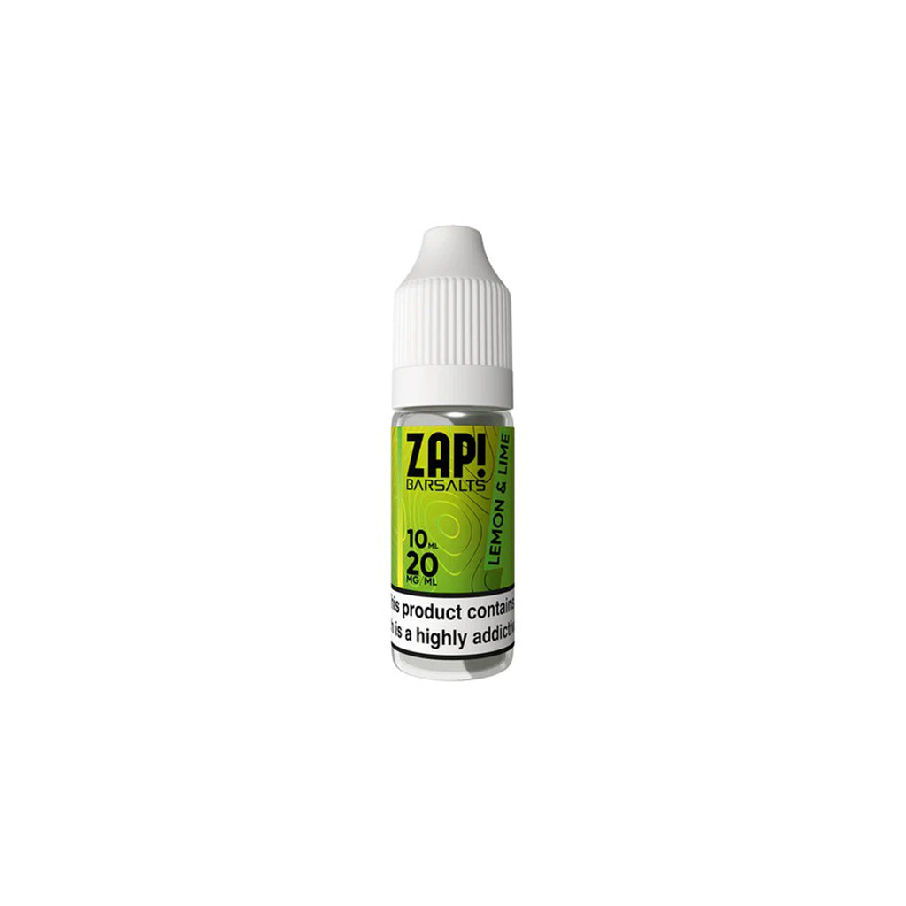 ZAP BAR SALT Lemon & Lime 10ml Nic Salt 50/50