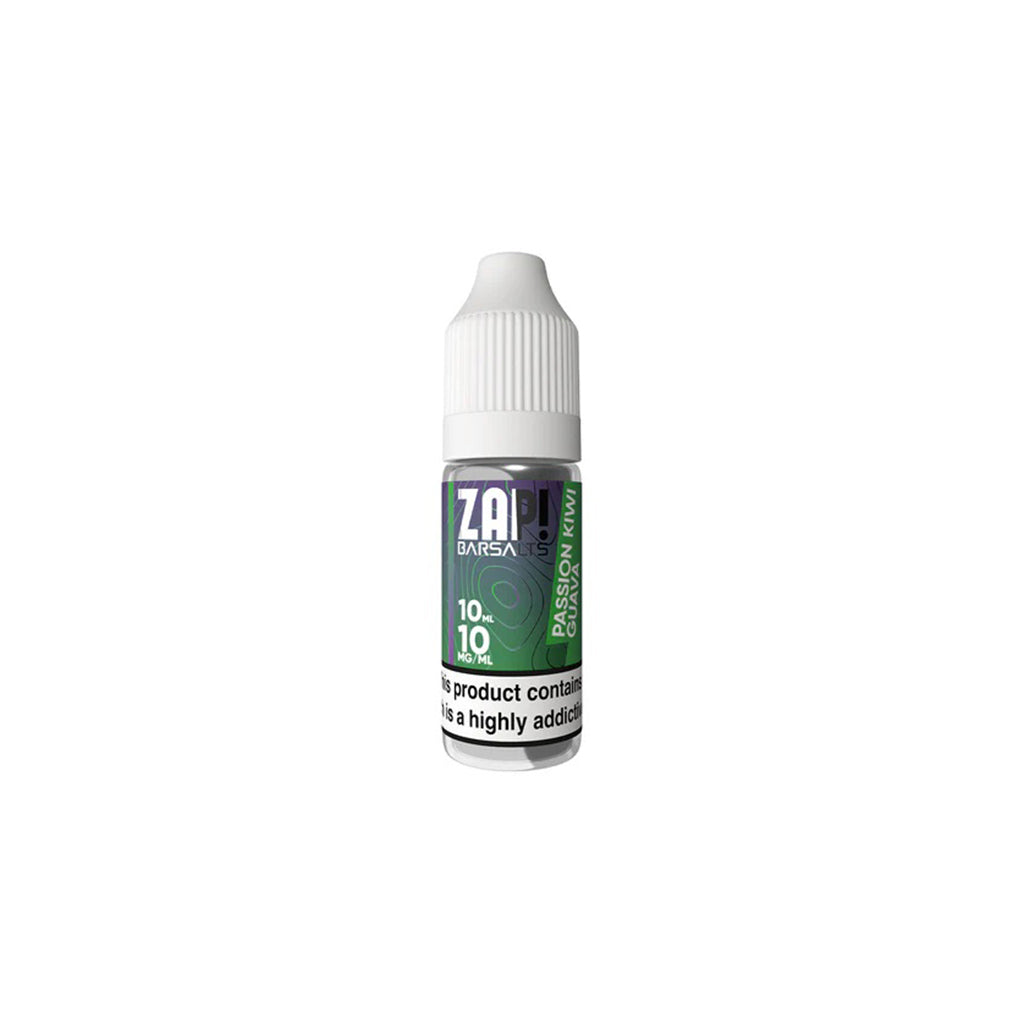 ZAP BAR SALT Passion Kiwi Guava 10ml Nic Salt 50/50