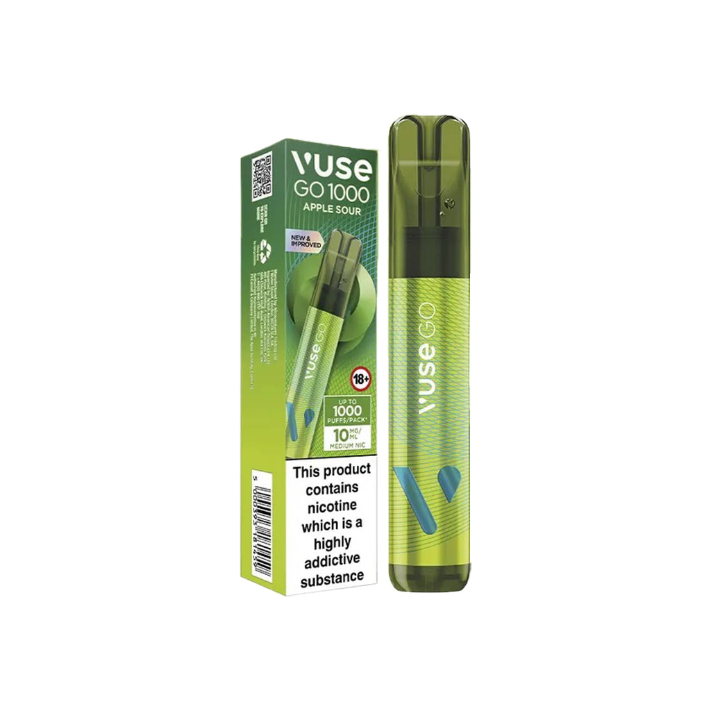 VUSE GO 1000 Pen Apple Sour Disposable Vape