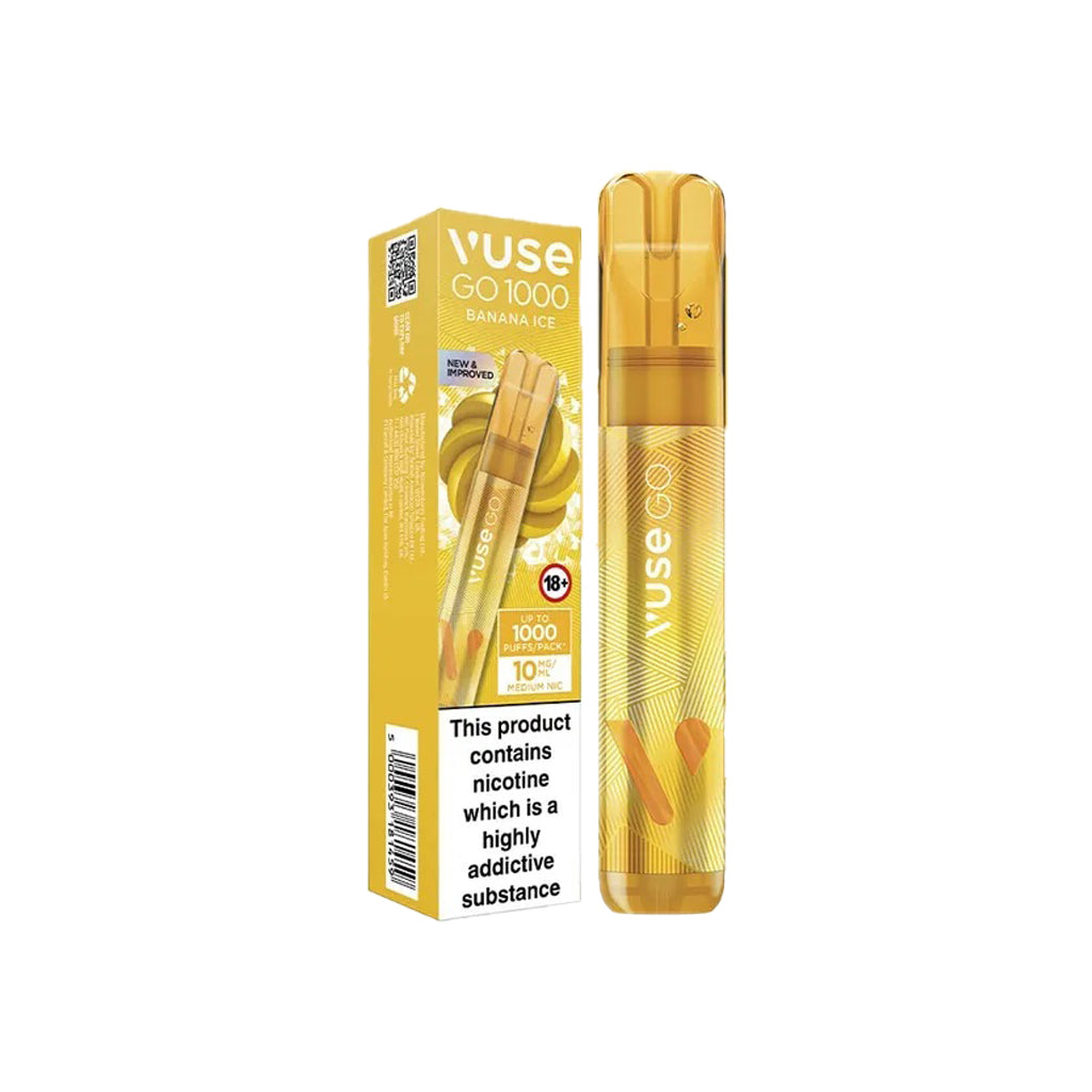 VUSE GO 1000 Pen Banana Ice Disposable Vape