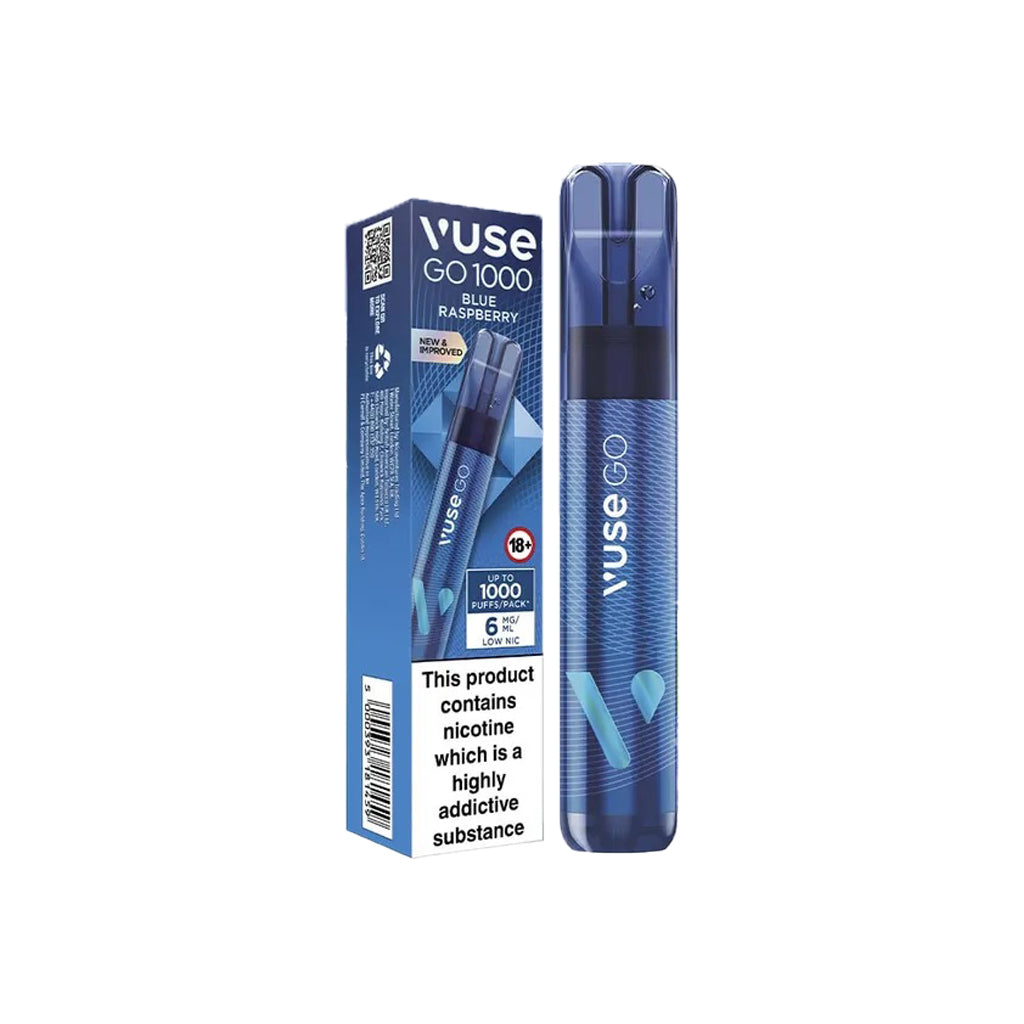 VUSE GO 1000 Pen Blue Raspberry Disposable Vape