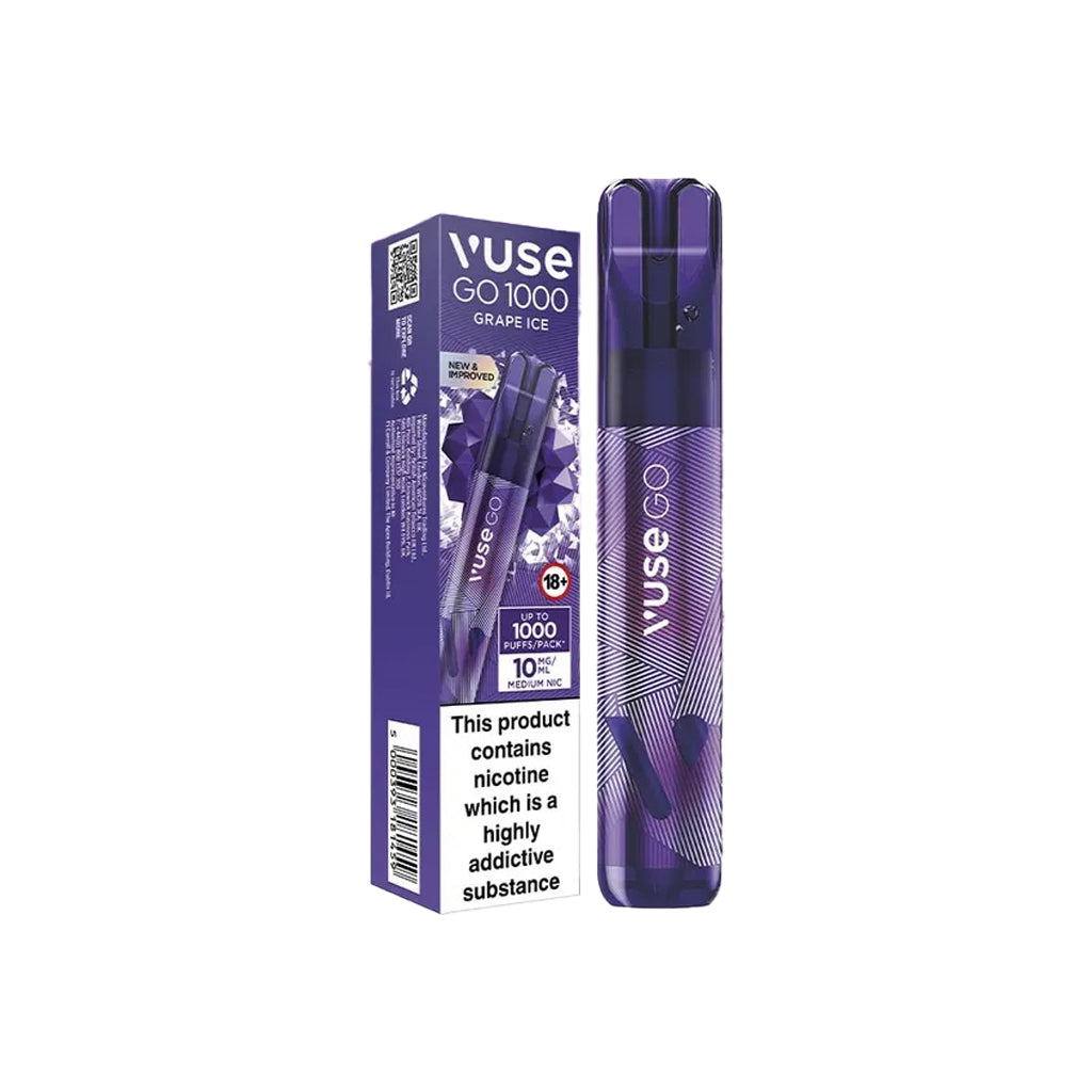 VUSE GO 1000 Pen Grape Ice Disposable Vape