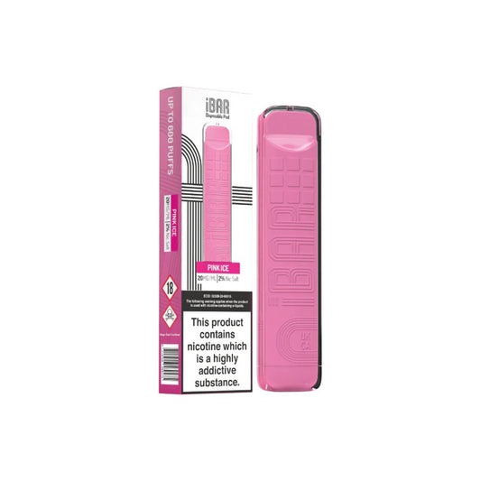 IBREATHE IBAR Pink Ice Flavour Disposable