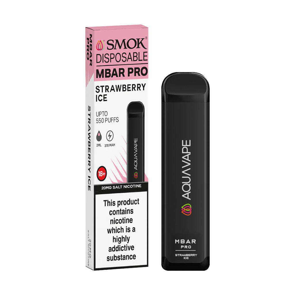 SMOK MBAR PRO Disposable Device Strawberry Ice